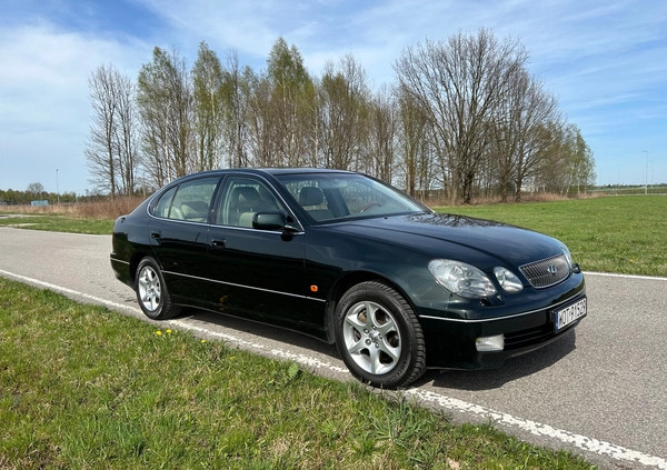 Lexus GS cena 42900 przebieg: 238000, rok produkcji 2001 z Babimost małe 704